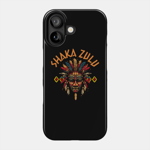 Shaka Zulu Phone Case by UrbanLifeApparel