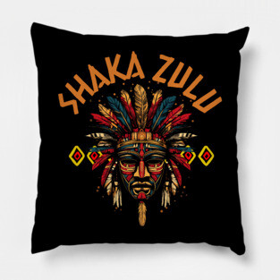 Shaka Zulu Pillow