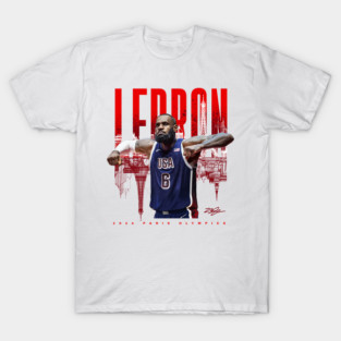 LeBron James USA T-Shirt