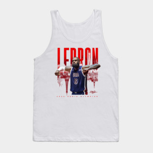 LeBron James USA Tank Top