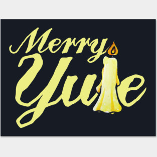 Merry YULE Posters and Art