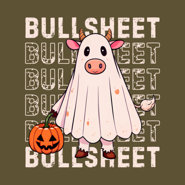Bullsheet Cow Halloween by The WYLD Tribe