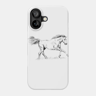 Horse print Phone Case