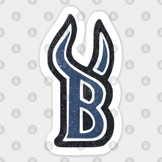 Defunct Hockey Team Billings Bulls Hockey Montana Hockey Team Sticker by Yesteeyear