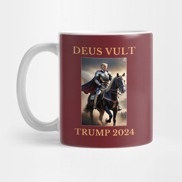 Donald Trump Medieval Knight 2024 by QuirkyQuest Creations