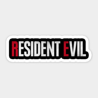 Resident Evil Sticker