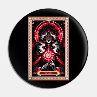 Mrs. Claus Tarot Card Pin