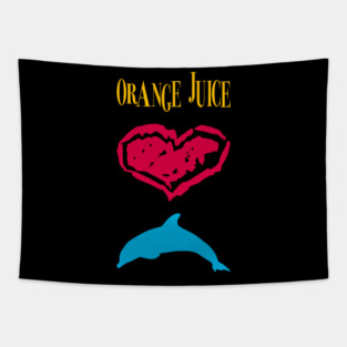 Orange Juice Tapestry