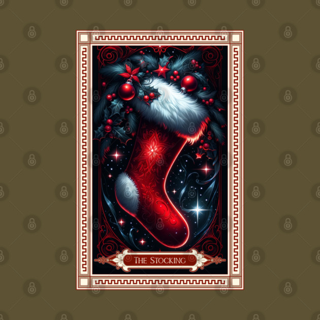 The Christmas Stocking Tarot Card by HolidayBug