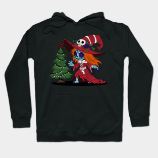 Cute Christmas Witch Hoodie