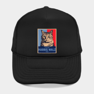 Politically Purrfect Cats For Kamala Harris 2024 President Hat