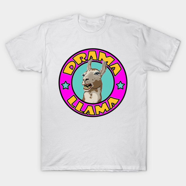 Funny Drama Llama T-Shirt by Lee Lee and The Bee