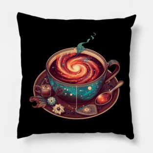 coffee galaxy Pillow
