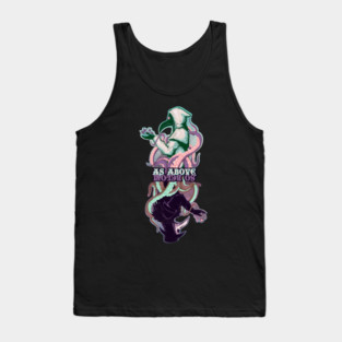 As Above So Below Life Death Tank Top