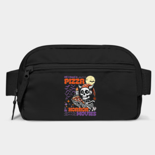 All I Need Is Pizza And Horror Movies Halloween Bag