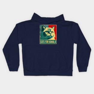 Kamala-Cat Kids Hoodie