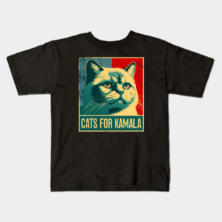 Kamala-Cat Kids T-Shirt
