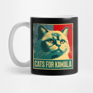 Kamala-Cat Mug