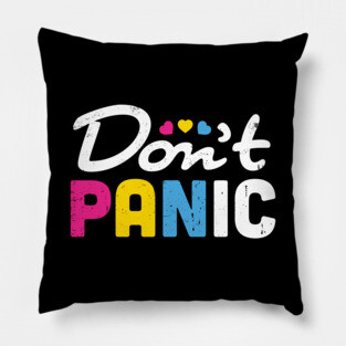 Dont Panic Pan Pride Pillow