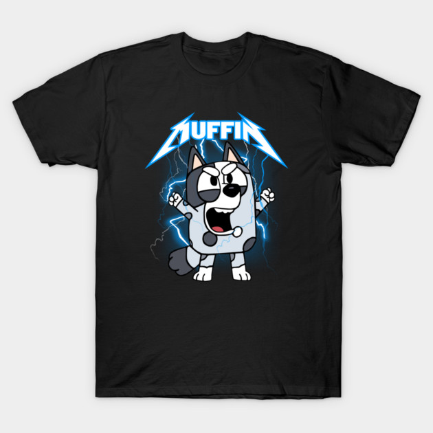 Muffin Metal Bluey T-Shirt