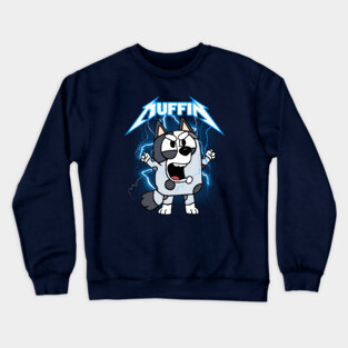 Muffin Metal Bluey Crewneck Sweatshirt
