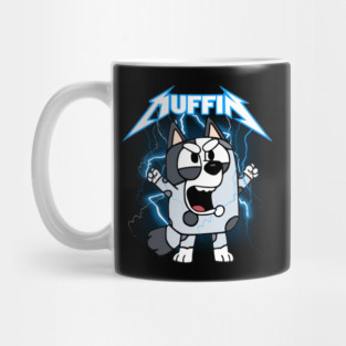 Muffin Metal Bluey Mug