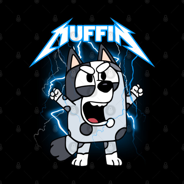 Muffin Metal Bluey by flataffex