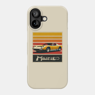 Retro Miura Phone Case
