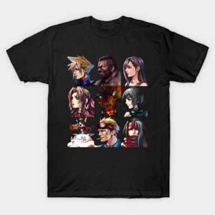 Final Fantasy Character T-Shirt