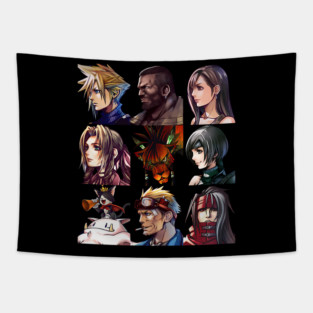 Final Fantasy Character Tapestry
