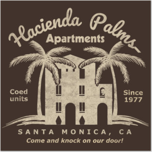 Hacienda Palms Apartments Posters and Art