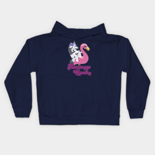 Muffin Flamingo Queen Kids Hoodie