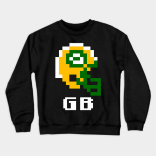 Tecmo Bowl Tecmo Super Bowl Tecmo Bowl Tecmo Bowl Tecmo Bowl Helmet Gb Helmet Gb Crewneck Sweatshirt
