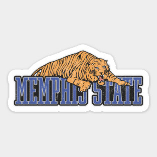 Memphis State - Fierce Sticker