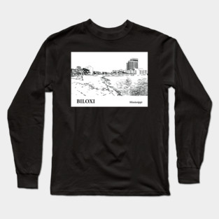 Biloxi Mississippi Long Sleeve T-Shirt