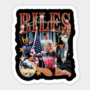 Simone Biles Vintage Bootleg Magnet