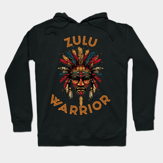 Zulu Warrior Hoodie by UrbanLifeApparel