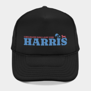Childless Dog lady for Harris Hat