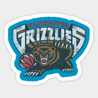 Vancouver Grizzlies Sticker