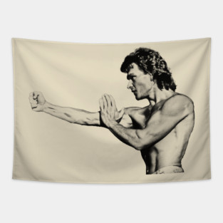 patrick swayze vintage Tapestry