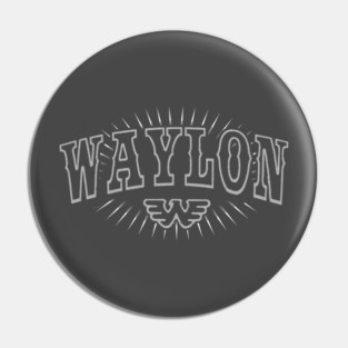 Waylon Artistic Logo Pin