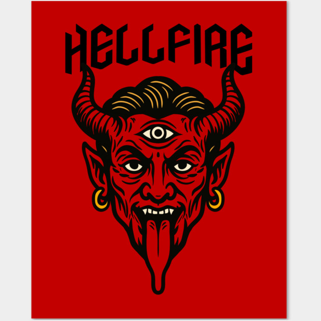 HELLFIRE Wall Art by artslaves