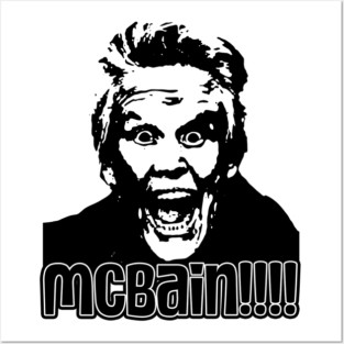 McBain! Posters and Art