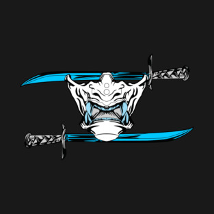 Cyberpunk Samurai Swords T-Shirt