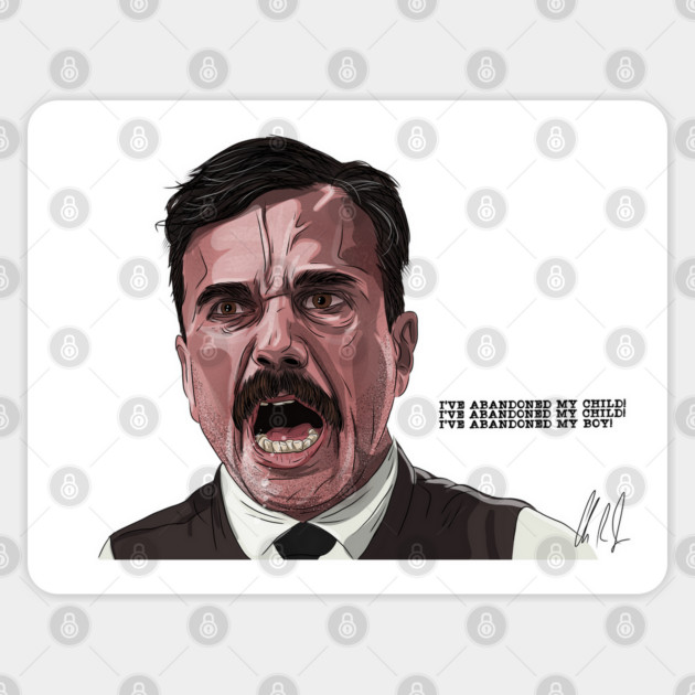 There Will Be Abandoned Boys Sticker by 51Deesigns