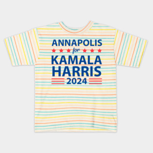Annapolis for KAMALA HARRIS for PRESIDENT 2024 Kids T-Shirt