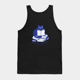 Quiet Reader Book Club Tank Top