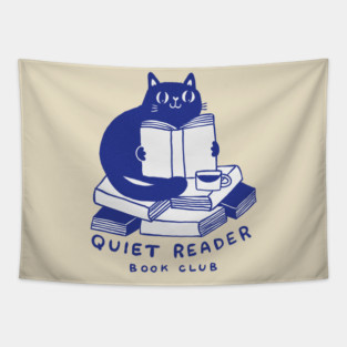 Quiet Reader Book Club Tapestry