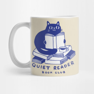 Quiet Reader Book Club Mug