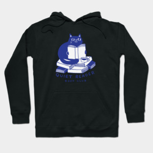 Quiet Reader Book Club Hoodie